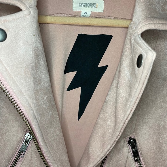 Pink suede jacket - Picture 2 of 3